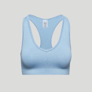 Aritzia TnaBody Tone Bra Top - Reflections Blue - M